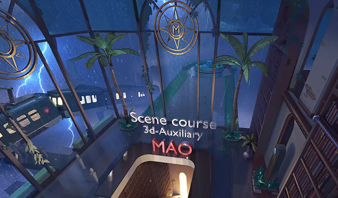 DM袋喵毛厂场景班第1期2022年（画质清晰无素材）