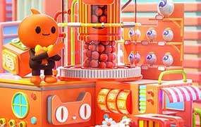 NiaoNiao零基础C4D建模渲染第10期2024年（高清画质带素材）