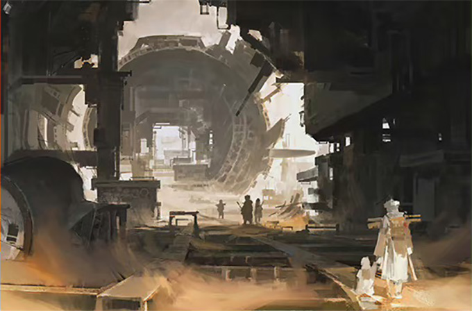 辛夫D第十期场景氛围设计课2024年（高清画质带笔刷）