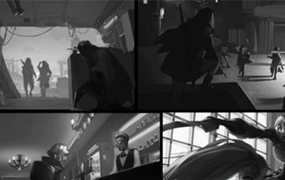 LAELAPS插画海报大师班第5期莱普斯课程（画质普通无素材）