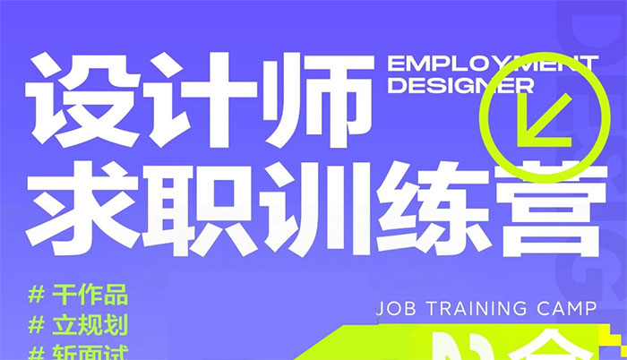 卢帅设计师求职训练营巅峰计划3.0课程2022年（高清画质带素材）