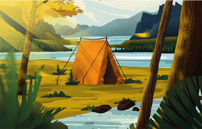 芝士学院Dinlab iPad Procreate绘画训练营（画质清晰带笔刷）