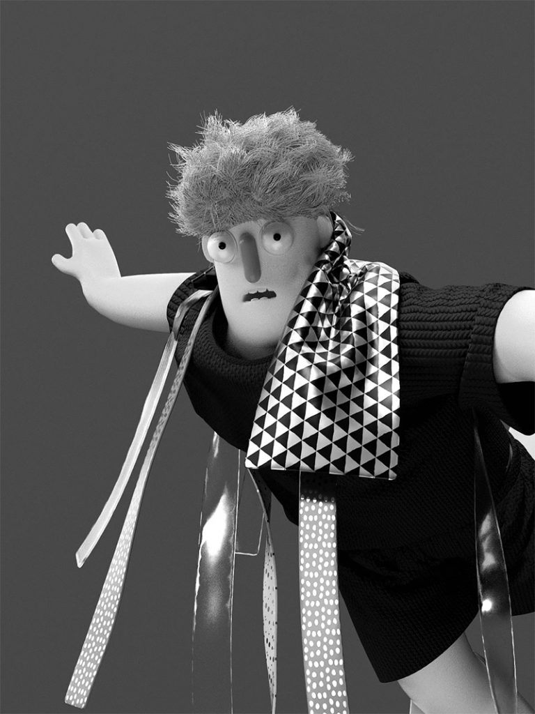 【长脸叔】MD布料动态中文课程 C4D卡通角色设计