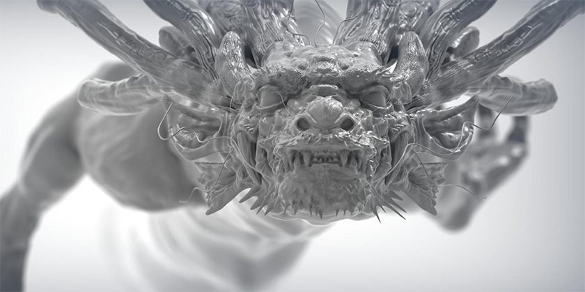 ZBrush狂龙工程雕刻高级案例教程（画质高清带工程）